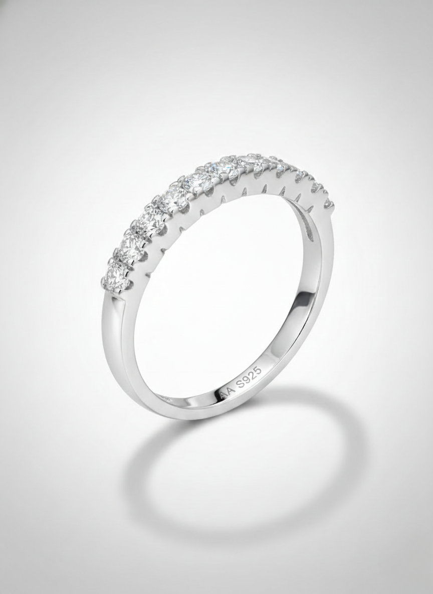 Anel Moissanite Prata 925 - AP160-MA-14