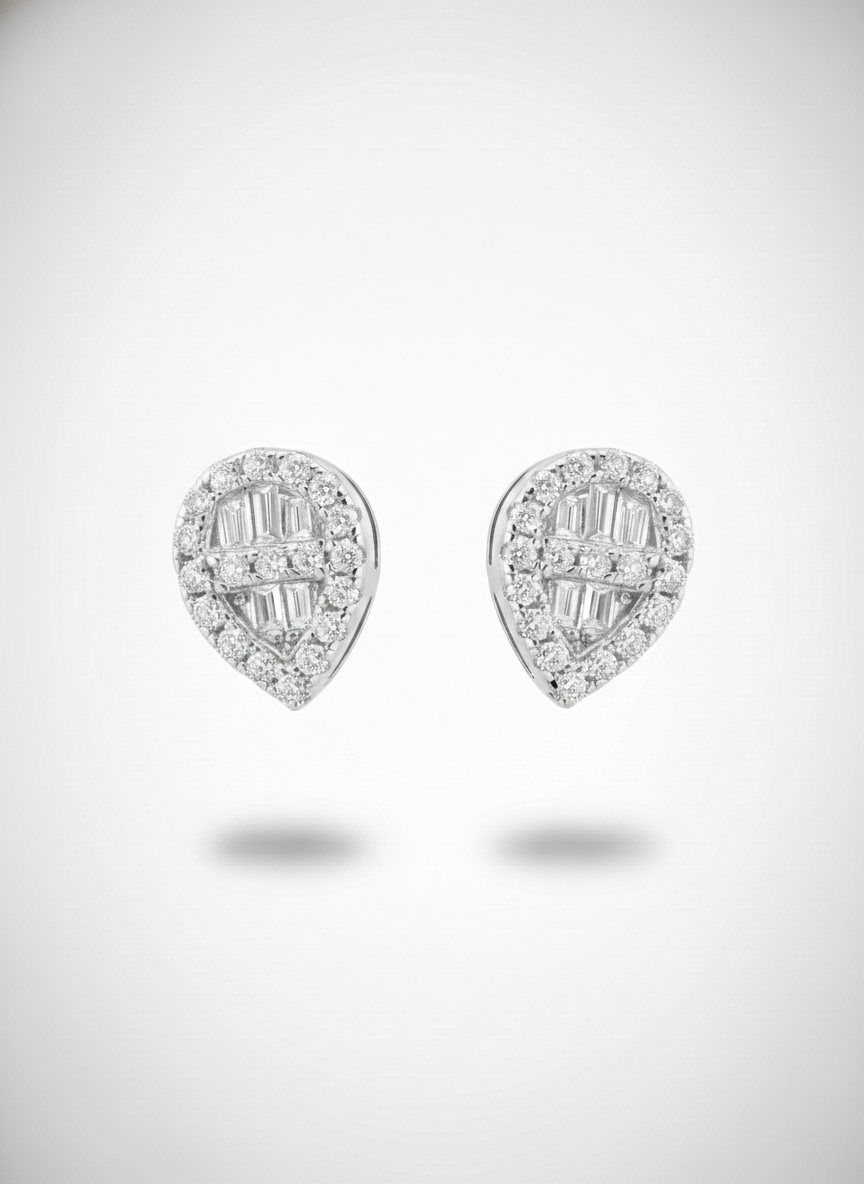 Brinco Moissanite Prata 925 - B238-3