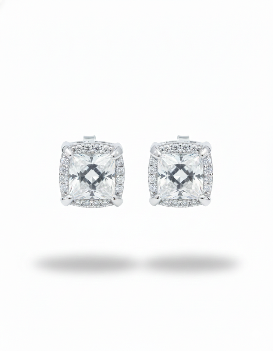 Brinco Moissanite Prata 925 - B483-4